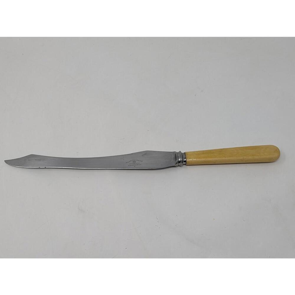 Vintage Mappin & Webb Stainless Steel Carving Knife Sheffield Made England